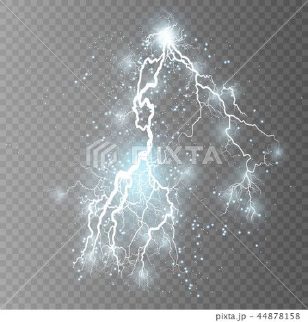 Vector illustration. Transparent light effect of e 44878158