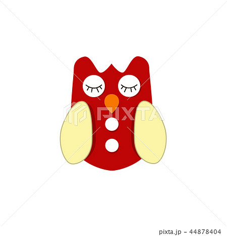 Decorative cushion in the form of handmade owl 44878404
