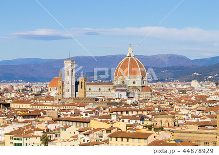 Florence aerial view, tuscany, Italy Florence aerial view, tuscany, Italy 44878929