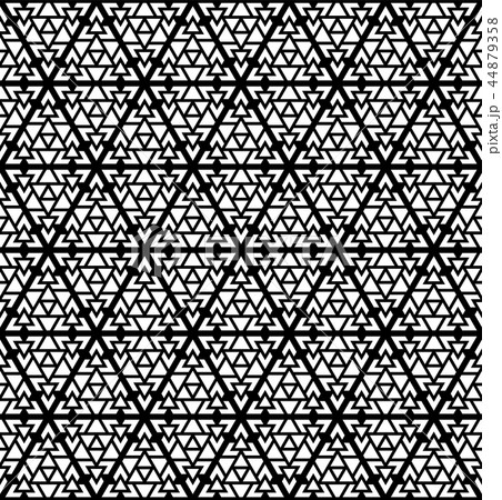 Seamless abstract pattern in the form of triangle Seamless abstract pattern in the form of triangle 44879358