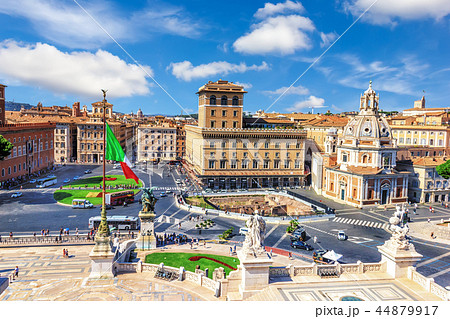 Piazza Venezia, Basilica Ulpia and Statues of Vitt Piazza Venezia, Basilica Ulpia and Statues of Vitt 44879917