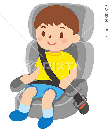 Junior seat seat belt use - Stock Illustration [44880812] - PIXTA