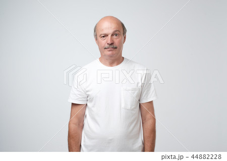 senior caucasian man looking at camera 44882228