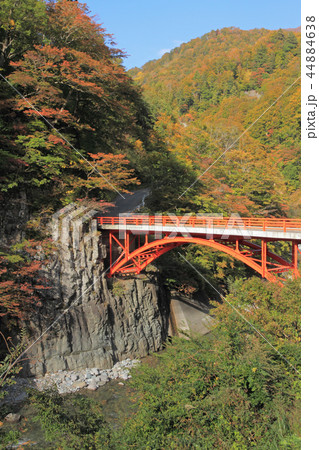 秋山郷 秋の前倉橋 秋山郷 秋の前倉橋 44884638