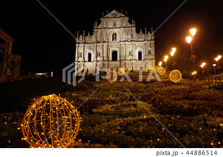 マカオ 聖ポール天主堂跡 マカオ 聖ポール天主堂跡 44886514