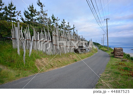 秋田県由利本荘市芦川の町並 秋田県由利本荘市芦川の町並 44887525