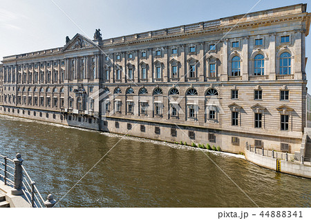 Spree river and New Stables in Berlin, Germany. Spree river and New Stables in Berlin, Germany. 44888341