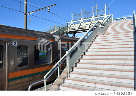 両毛線　小俣駅ホーム 44892207