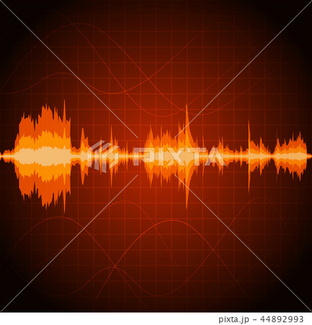 Sound wave background Sound wave background 44892993