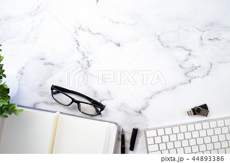 Copy space of  business working desktop. 44893386