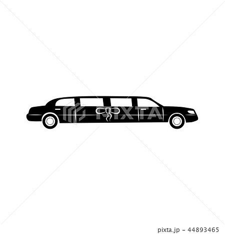 Limousine Simple Iconのイラスト素材