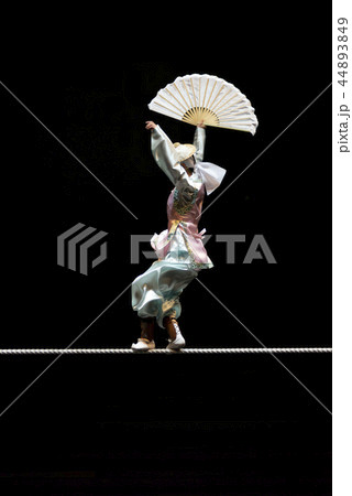 綱渡り 農楽 伝統遊び 44893849