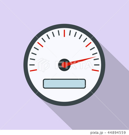 Speedometer flat icon Speedometer flat icon 44894559