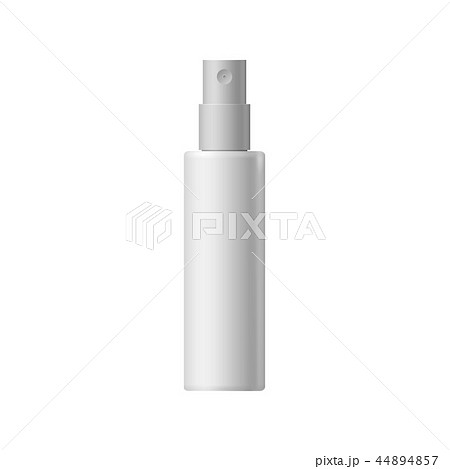 White blank cosmetic bottle with batcher 44894857