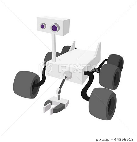 Mars exploration rover cartoon icon 44896918