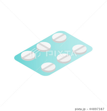 Birth control pills isometric icon Birth control pills isometric icon 44897387