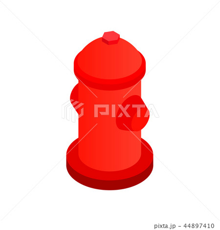 Fire hydrant isometric 3d icon  44897410