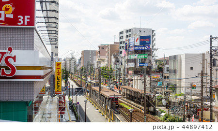 都電荒川線 町屋駅風景 44897412
