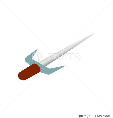 Sai weapon isometric 3d icon Sai weapon isometric 3d icon 44897506