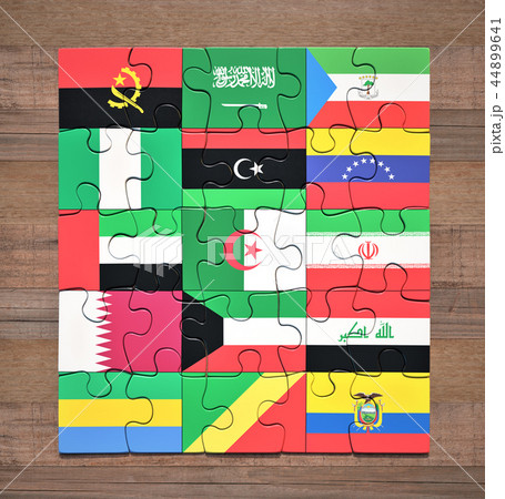 Jigsaw Puzzle OPEC Flags 44899641
