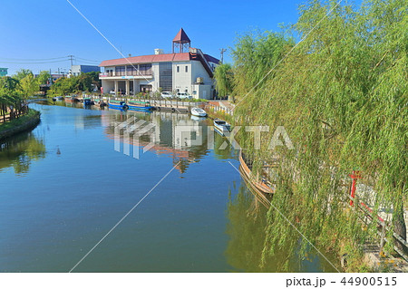水郷潮来あやめ園の遊覧船乗場 44900515