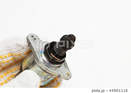 車のISCVの洗浄作業 44901116