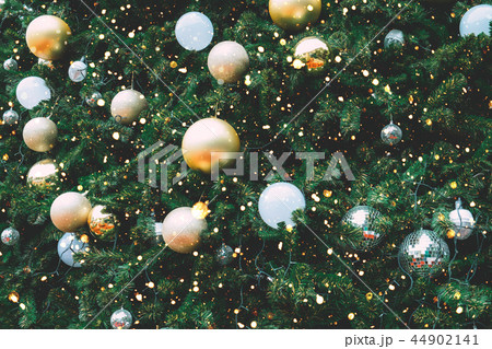 Christmas tree and ornament and decoration. 44902141