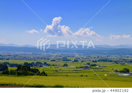 恋人坂からの眺望（福島県・喜多方市） 44902192