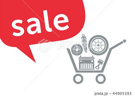 sale in the auto parts store 44905393