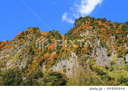 秋山郷 秋の布岩 秋山郷 秋の布岩 44906444