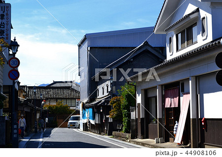 大分の小京都　日田市豆田町の町並み 44908106