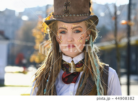 Portrait of a girl in a fantasy style 44908382