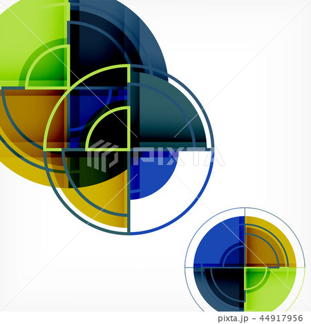 Abstract geometric vector 44917956