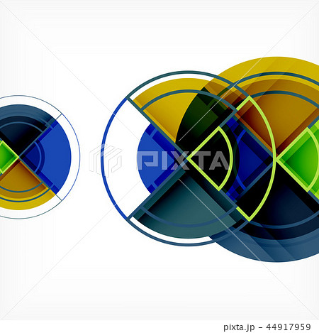 Abstract geometric vector 44917959
