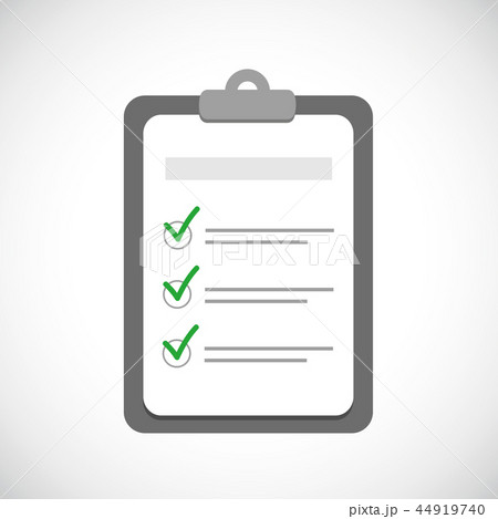 clipboard and checklist with check marks business design clipboard and checklist with check marks business design 44919740