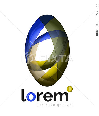 Logo, abstract geometric icon Logo, abstract geometric icon 44922177