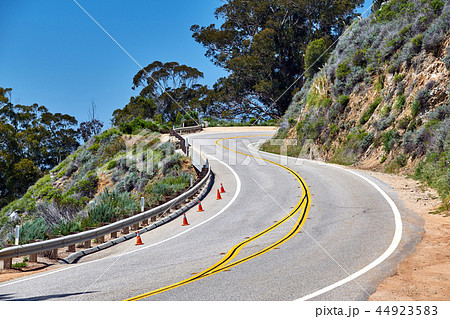 Highway 1 on the pacific coast, California, USA. Highway 1 on the pacific coast, California, USA. 44923583