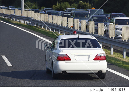 覆面パトカーの写真素材