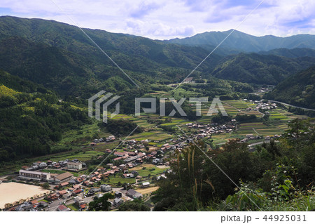 津和野の町並み(津和野城からの展望) 津和野の町並み(津和野城からの展望) 44925031