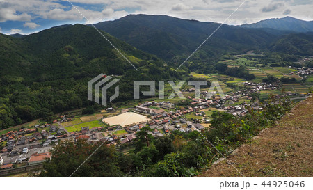 津和野の町並み(津和野城からの展望) 44925046