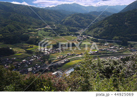 津和野の町並み(津和野城からの展望) 44925069