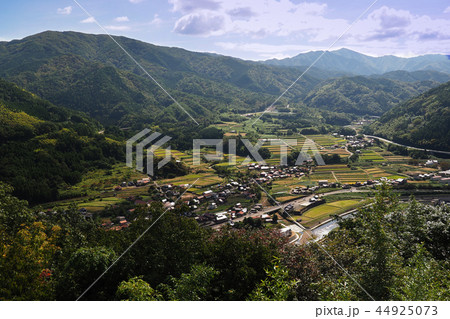 津和野の町並み(津和野城からの展望) 44925073