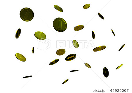 コインのイメージ（透過素材） 44926007