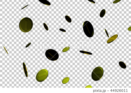 コインのイメージ（透過素材） 44926011