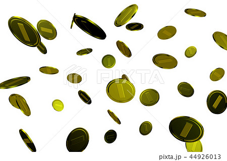 コインのイメージ（透過素材） 44926013