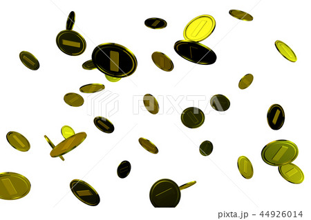 コインのイメージ（透過素材） 44926014