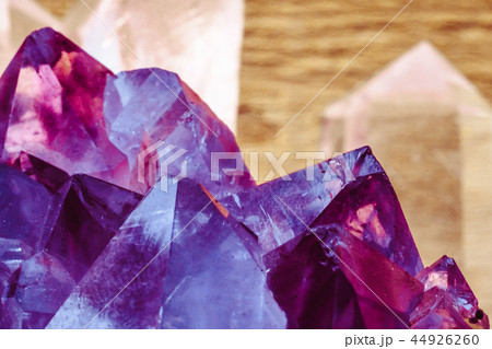 Crystal stone macro mineral surface 44926260
