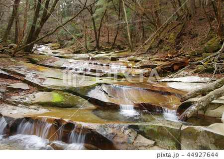 三里河原の渓谷 44927644