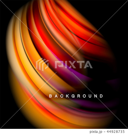 Background abstract - liquid color wave 44928735