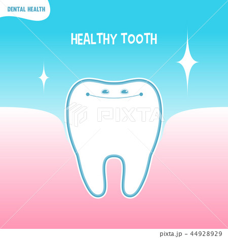 Cartoon healthy tooth icon Cartoon healthy tooth icon 44928929